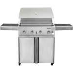 Turbo Elite 32-in 4-Burner Natural Gas Grill With Rear Infrared Burner