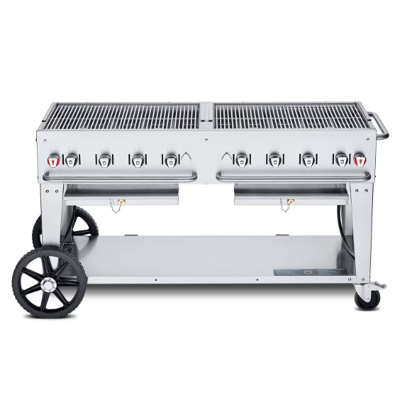 duttpack-10333 Crown Verity 60-Inch Mobile Natural Gas Grill - CV-MCB-60NG - Image 1