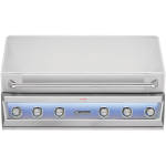 Twin Eagles Eagle One 54-Inch 4-Burner Built-In Natural Gas Grill with Sear Zone & Two Infrared Rotisserie Burners - TE1BQ54RS-N