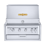 Crown Verity Infinite Series 30-Inch Built-In Natural Gas Grill W/ Lights - IBI30NG-LT