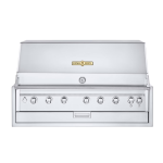 Crown Verity Infinite Series 48-Inch Built-In Natural Gas Grill W/ Lights - IBI48NG-LT