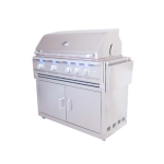 RCS Cutlass Pro 38 Inch Natural Gas Grill w/ Ceramic Briquette Tray Flame Tamers - RON38BCK - Image 6