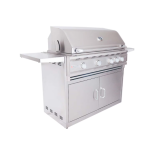 RCS Cutlass Pro 38 Inch Natural Gas Grill w/ Ceramic Briquette Tray Flame Tamers - RON38BCK - Image 11