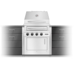 Kalamazoo K500HB Built-In Hybrid Fire Grill - Natural Gas - Marine-Grade - K500HB-2-2-NA-NG-M6