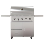 Wildfire Ranch Pro 36-in 3 Burner Natural Gas Grill - 304 SS