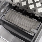 Hestan 30-Inch Natural Gas Grill W/ Sear Burner & Rotisserie On Double Drawer & Door Tower Cart - Pacific Fog - GMBR30-NG-GG - Image 5