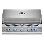 Napoleon 700 Series 5-Burner 38-Inch Built-In Propane Grill w/ Rotisserie & SafetyGlow - BIG38RBPSS-1