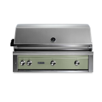 Lynx Professional 42 Inch Built-In All Infrared Trident Natural Gas Grill w/ Rotisserie in Desert Sage - L42ATR-DSNG