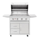Summerset Sizzler Pro 32-in 4 Burner Freestanding Natural Gas Grill w/ Rear Infrared Burner - Image 2