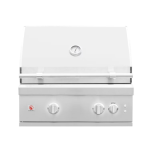 Summerset Quest 30-in 2 Burner Built-In Natural Gas Grill w/ Rear Infrared Burner, Rotisserie Kit, & Drop-In Griddle Plate - QST30-NG - Image 2