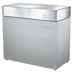 Flammkraft Model D Freestanding Natural Gas Grill & Model M Prep Center Module - Light Grey - 1030979 - Image 9