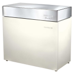 Flammkraft Model D Freestanding Natural Gas Grill & Model M Prep Center Module - Ivory White - 1030975 - Image 9