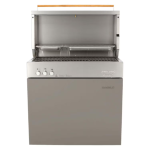 Flammkraft Model D Natural Gas Grill - Taupe - 1030974