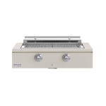 Caliber 42-in Natural Gas Built-In Rockwell Grill - Antique White w/ Stainless Steel Hardware - CRG-42BN00-A-050-H04