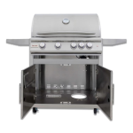 Blaze LTE+ 32-in 4-Burner Natural Gas Grill w/ Lift-Assist Hood & Rear Infrared Burner - Image 4