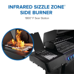 Napoleon Prestige Phantom 500 Connected  4-Burner Propane Grill w/ Rotisserie, WiFi & Bluetooth - P500VXRSIBPK-PHM - Image 8