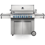 Napoleon Legacy Prestige PRO 665 5-Burner Propane Grill w/ Rotisserie & Side Burner - PRO665RSIBPSS-3