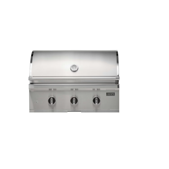 duttpack-1362 Coyote C-Series 34-in 3-Burner Built-In Propane Grill - C3C34LP - Image 1