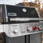 Weber Genesis E-325 Propane Gas Grill w/ Sear Zone - Black - 1500533 - Image 3