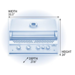Napoleon 700 Series 5-Burner 32-Inch Built-In Propane Grill w/ Rotisserie & SafetyGlow - BIG32RBPSS-1 - Image 3