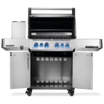 Napoleon Prestige 500 4-Burner Propane Grill w/ Rotisserie & Side Burner - P500VRSIBPSS - Image 11