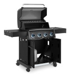 Broil King Baron 420 Pro Shadow 4 Burner Propane Grill - Black - 674114 - Image 4