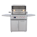 Blaze LTE PRO 32-in 4-Burner Natural Gas Grill w/ Digital Temperature Screen & Rotisserie