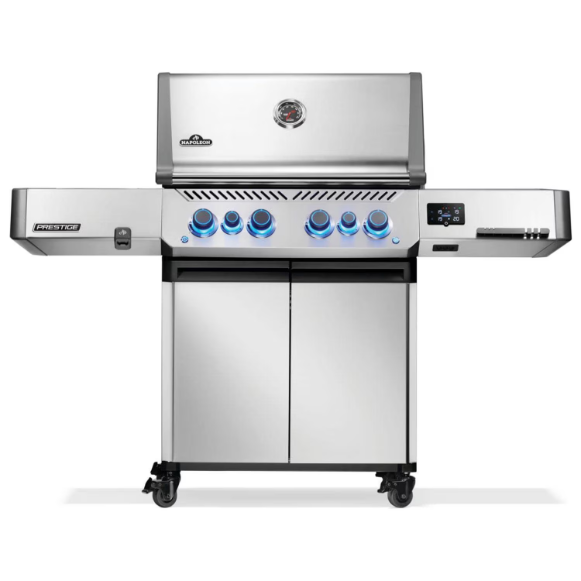duttpack-14086 Napoleon Prestige 500 Connected 4-Burner Propane Grill w/ Rotisserie, WiFi & Bluetooth - P500VXRSIBPSS - Image 1