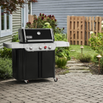 Weber Genesis E-330 Propane Gas Grill w/ Sear Zone & Grill Locker - Black - 1500576 - Image 2