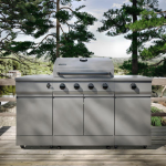 TYTUS Fresno Series 5-Burner Propane Island Grill in Gunmetal Gray  - TDT-021-0101 - Image 2