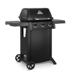 Broil King Gem 310 Shadow 3 Burner Propane Grill - Black - 814954 - Image 7