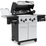Broil King Regal S 490 PRO IR 4-Burner Propane Gas Grill With Rotisserie & Infrared Side Burner - Stainless Steel - 956944 - Image 8