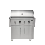 Coyote CL-Series 36-in 4-Burner Propane Grill w/ Lift-Assist Hood & Safety Valve - Image 10