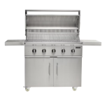 Coyote CL-Series 42-in 5-Burner Propane Grill w/ Lift-Assist Hood & Safety Valve - Image 9