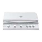 RCS Premier Series 40-Inch 5-Burner Built-In Propane Gas Grill With Rear Infrared Burner - RJC40ALP