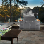 TEC Sterling Patio FR 44-in Infrared Natural Gas Grill On Stainless Steel Island - STPFR2NTISL-I - Image 2