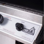 PGS T-Series T30 Commercial Cast Aluminum Propane Gas Grill With Timer On In-Ground Post - Image 4