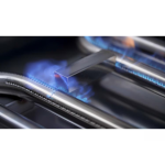 PGS T-Series T30 Commercial Cast Aluminum Propane Gas Grill With Timer On In-Ground Post - Image 8