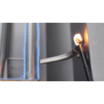 PGS T-Series T40 Commercial Cast Aluminum Propane Gas Grill With Timer On In-Ground Post - Image 7