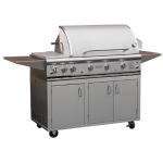 ProFire Professional Deluxe Series 48-Inch Natural Gas Grill With Double Side Burner & SearMagic Grids