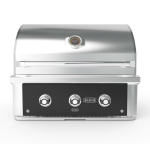Wildfire Ranch Pro 30-in 2 Burner Natural Gas Grill - Black 304 SS - Image 3