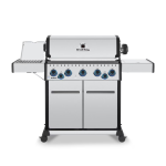 Broil King Baron S 590 PRO IR 5 Burner Propane Grill w/ Infrared Side Burner & Rotisserie Kit -  678344 - Image 2