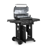 Broil King Royal 320 Shadow 3 Burner Propane Grill - Black - 824154 - Image 3