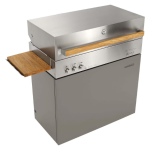 Flammkraft Model D Propane Gas Grill - Taupe - 1029541 - Image 4