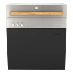 Flammkraft Model D Freestanding Grill & Model M Prep Center Module - Ivory Black - Image 3