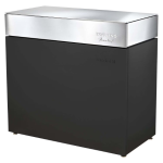 Flammkraft Model D Freestanding Grill & Model M Prep Center Module - Ivory Black - Image 5