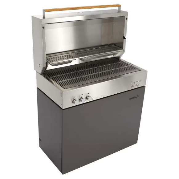 duttpack-16074 Flammkraft Model D Propane Gas Grill - Deep Umbra - 1029540 - Image 1