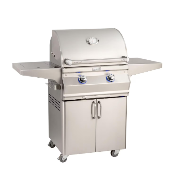 duttpack-16146 Fire Magic Aurora A430S 24-Inch Propane Gas Grill With Side Burner And Analog Thermometer - A430S-7EAP-62 - Image 1