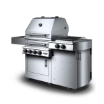 Kalamazoo K500HS Freestanding Hybrid Fire Grill w/ Side Burner - Bulk Propane - K500HS-2-2-NA-LPBLK-S4 - Image 2