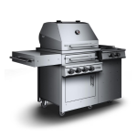 Kalamazoo K500HS Freestanding Hybrid Fire Grill w/ Side Burner - Bulk Propane - K500HS-2-2-NA-LPBLK-S4 - Image 3